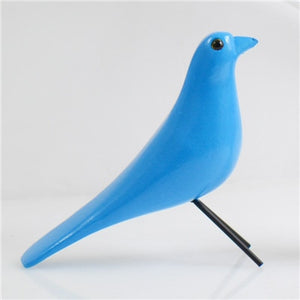 Wood  Bird Figurine