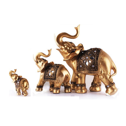 Gold Elephant Decor