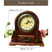 Load image into Gallery viewer, Antique Wooden Clock