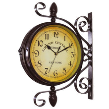 Load image into Gallery viewer, Antique Double-sided Clock