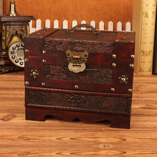 Load image into Gallery viewer, Antique Wooden  Box