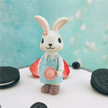 Load image into Gallery viewer, Rabbits Miniature Figurines