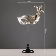 Load image into Gallery viewer, Silver Mask