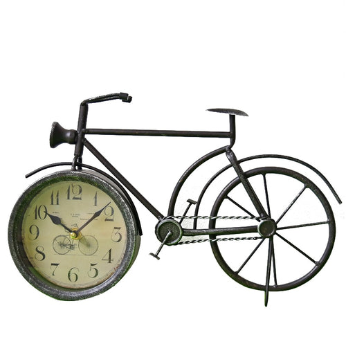 Iron Bicycle Wall Clock
